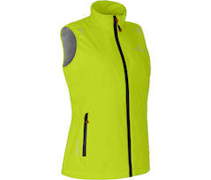 Bergson HELLI THERMO Weste | Damen Regenweste,  Netzfutter, 12000 mm Wassers�ule - leuchtend gr�n