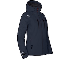 Bergson LEKNES Thermo | Damen Regenjacke,  leicht wattiert, recycelt, 20000 mm Wassers�ule - navy blau