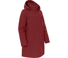Bergson KITTIL� | Damen Wintermantel,  warm wattiert, 20000 mm Wassers�ule - Tomaten rot