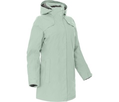 Bergson TORNIO | Damen Wintermantel,  Teddy Futter, warm wattiert, 20000 mm Wassers�ule - Moos