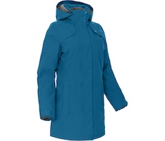 Bergson TORNIO | Damen Wintermantel,  Teddy Futter, warm wattiert, 20000 mm Wassers�ule - Saphir blau