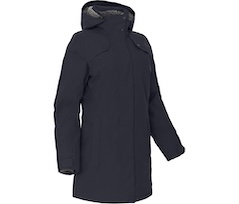 Bergson TORNIO | Damen Wintermantel,  Teddy Futter, warm wattiert, 20000 mm Wassers�ule - Nacht blau