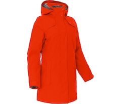 Bergson TORNIO | Damen Wintermantel,  Teddy Futter, warm wattiert, 20000 mm Wassers�ule - Paprika