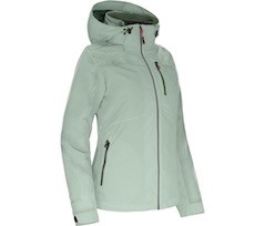 Bergson KURRIKA 3in1 Doppeljacke | Damen Regenjacke,  mit Fleece Innenjacke,  - Moos