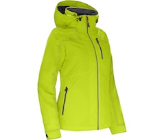 Bergson KURRIKA 3in1 Doppeljacke | Damen Regenjacke,  mit Fleece Innenjacke,  - leuchtend gr�n