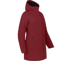 Bergson JUSI | Damen Wintermantel,  warm wattiert, 20.000 mm Wassers�ule - Tomaten rot