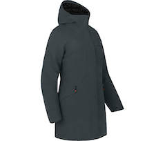 Bergson JUSI | Damen Wintermantel,  warm wattiert, 20.000 mm Wassers�ule - dunkel grau
