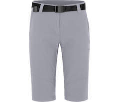 Bergson HADAR | Damen Wandershorts,  vielseitig, pflegeleicht - hellgrau