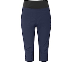 Bergson PUSULA COMFORT Capri | Damen 3/4 Wanderhose,  leicht, elastisch, strapazierf�hig - peacoat blau