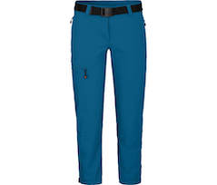 Bergson HYDRYS 7/8 | Damen 7/8 Wanderhose,  vielseitig, pflegeleicht - Saphir blau