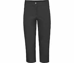Bergson AALBORG Vario 7/8 | Damen 7/8 Wanderhose,  recycelt, elastisch, sportlich - schwarz