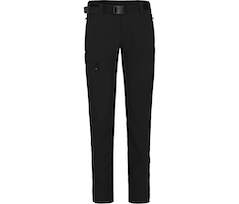 Bergson MENA | Damen Wanderhose,  vielseitig, pflegeleicht - schwarz