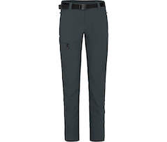Bergson MENA | Damen Wanderhose,  vielseitig, pflegeleicht - dunkel grau