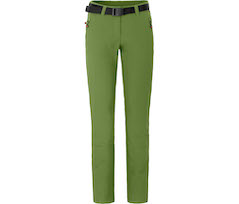 Bergson KEITA | Damen Winter Softshellhose,  warm, Innenfleece, recycelt - gr�n
