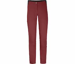 Bergson AALBORG Vario | Damen Wanderhose,  recycelt, elastisch, sportlich - rot braun