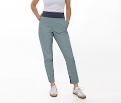 Bergson PUSULA COMFORT | Damen Wanderhose,  leicht, elastisch, strapazierf�hig - hellblau