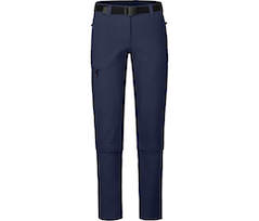 Bergson YORK Capri Zipp-Off | Damen Wanderhose,  vielseitig, pflegeleicht - peacoat blau