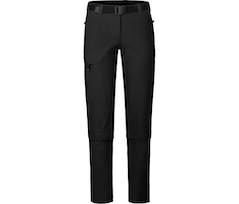 Bergson YORK Capri Zipp-Off | Damen Wanderhose,  vielseitig, pflegeleicht - schwarz
