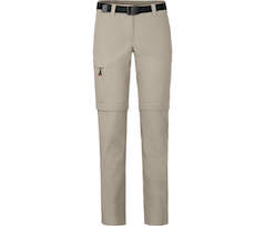 Bergson BENNETT Zipp-Off | Damen Wanderhose,  vielseitig, pflegeleicht - beige