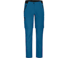 Bergson VIDAA COMFORT Zipp-Off | Damen Wanderhose,  leicht, strapazierf�hig - Saphir blau