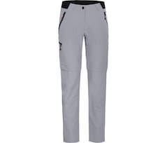 Bergson VIDAA COMFORT Zipp-Off | Damen Wanderhose,  leicht, strapazierf�hig - hellgrau