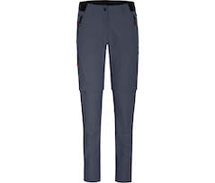 Bergson VIDAA COMFORT Zipp-Off \(slim\) | Damen Wanderhose,  leicht strapazierf�hig - grau/blau