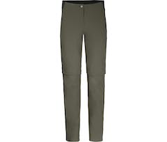 Bergson AALBORG Vario Zipp-Off | Damen Wanderhose,  recycelt, elastisch, sportlich - grau/gr�n