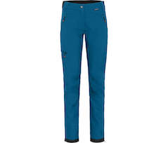 Bergson TESSE COMFORT \(slim\) | Damen Softshellhose,  winddicht, strapazierf�hig - Saphir blau