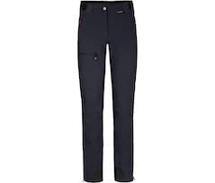 Bergson BRYNE COMFORT | Damen Winter Softshellhose,  mit warmem Innenfleece und voll elastischem Ges��einsatz - Nacht blau