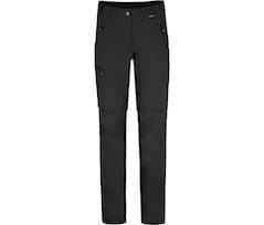Bergson TESSE Zipp-Off | Damen Softshellhose,  winddicht, strapazierf�hig - schwarz