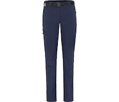 Bergson TERRA | Damen Winter-Wanderhose,  warm gef�ttert, elastisch - peacoat blau