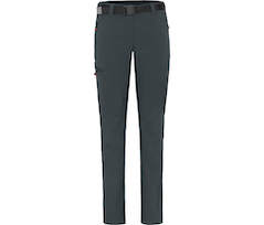 Bergson TERRA | Damen Winter-Wanderhose,  warm gef�ttert, elastisch - dunkel grau