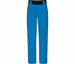 Bergson KERAVA Thermo | Damen \(�ber-\) Regenhose,  leicht wattiert, 12000 mm Wassers�ule - blau