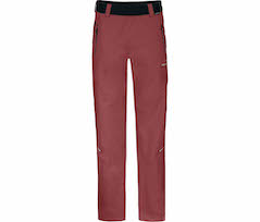 Bergson VERDAL Thermo | Damen \(�ber-\) Regenhose,  recycelt, leicht wattiert, 20000 mm Wassers�ule - rot braun