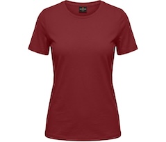 Bergson KINA | Damen PREMIUM T-Shirt,  reine Baumwolle, 175 g/qm - Tomaten rot