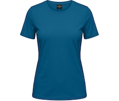 Bergson KINA | Damen PREMIUM T-Shirt,  reine Baumwolle, 175 g/qm - Saphir blau