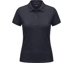 Bergson VEJLE | Damen PREMIUM Polo-Shirt,  Pique, hoher Baumwollanteil - Nacht blau