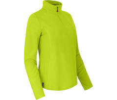Bergson BELLA | Damen Fleecerolli,  warm, schnelltrocknend - leuchtend gr�n