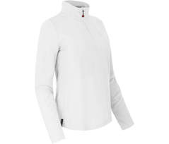 Bergson BELLA | Damen Fleecerolli,  warm, schnelltrocknend - wei�