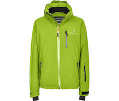 Bergson LUPO | Kinder Skijacke,  ultimativer Schutz und Komfort f�r junge Abenteurer! - lime gr�n
