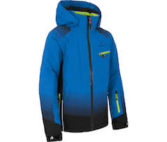 Bergson VEIKO | Kinder Skijacke,  warm, funktional und stylisch - die perfekte Skijacke f�r junge Abenteurer! - blau