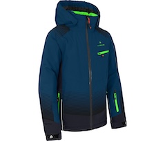 Bergson VEIKO | Kinder Skijacke,  warm, funktional und stylisch - die perfekte Skijacke f�r junge Abenteurer! - poseidon blau