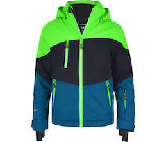 Bergson VOLKER neo \(maxi\) | Kinder Skijacke,  extra weit f�r extra viel Spa� im Schnee! - 