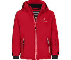 Bergson FRODO 2.0 | Kinder Skijacke und Winterjacke,  perfekt f�r kleine Wintersportler! - China rot