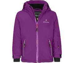 Bergson FRODO 2.0 | Kinder Skijacke und Winterjacke,  perfekt f�r kleine Wintersportler! - violett