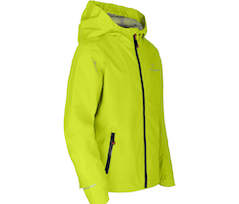 Bergson LIO | Kinder Regenjacke,  Netzfutter, 12000 mm Wassers�ule - leuchtend gr�n