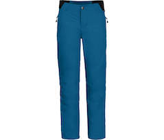 Bergson MICK COMFORT Thermo | Kinder Regenhose,  leicht wattiert, 12000 mm Wassers�ule - Saphir blau