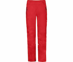 Bergson NALLE COMFORT | Kinder \(�ber-\) Regenhose,  elastischer Bund, 12000 mm Wassers�ule, Netzfutter - salsarot