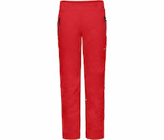 Bergson NALLE Thermo | Kinder \(�ber-\) Regenhose,  leicht wattiert, 12000 mm Wassers�ule - salsarot