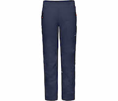 Bergson NALLE Thermo | Kinder \(�ber-\) Regenhose,  leicht wattiert, 12000 mm Wassers�ule - peacoat blau